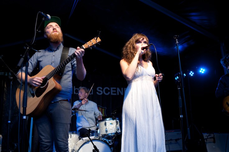 Live Foyn Friis with Mikael Kærsgaard at Aarhus Festuge, Foto: Toke Hage.